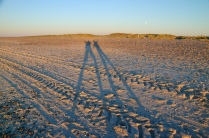 Skagen - lange Schatten am Nordseestrand