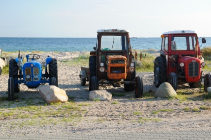 Beliebtestes Fahrzeug auf Tunø
